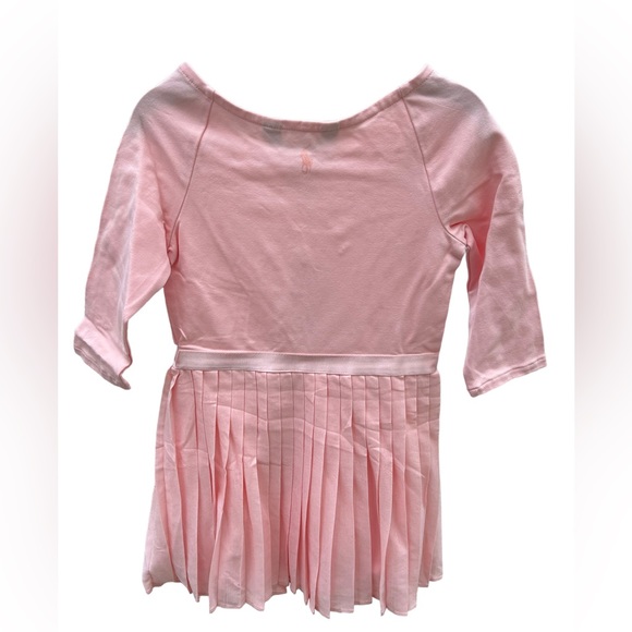 Polo Ralph Lauren - Pleated Stretch Ponte Dress - 4T - French Pink - Picture 3 of 9